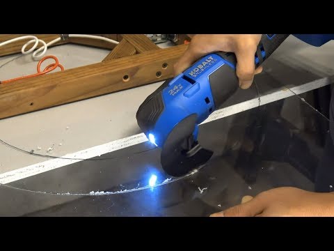 How to cut plexiglass with a grinder